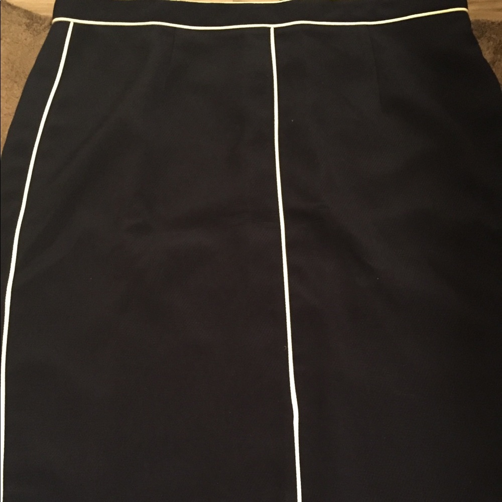 Blue & white stripe pencil skirt, New with Tags